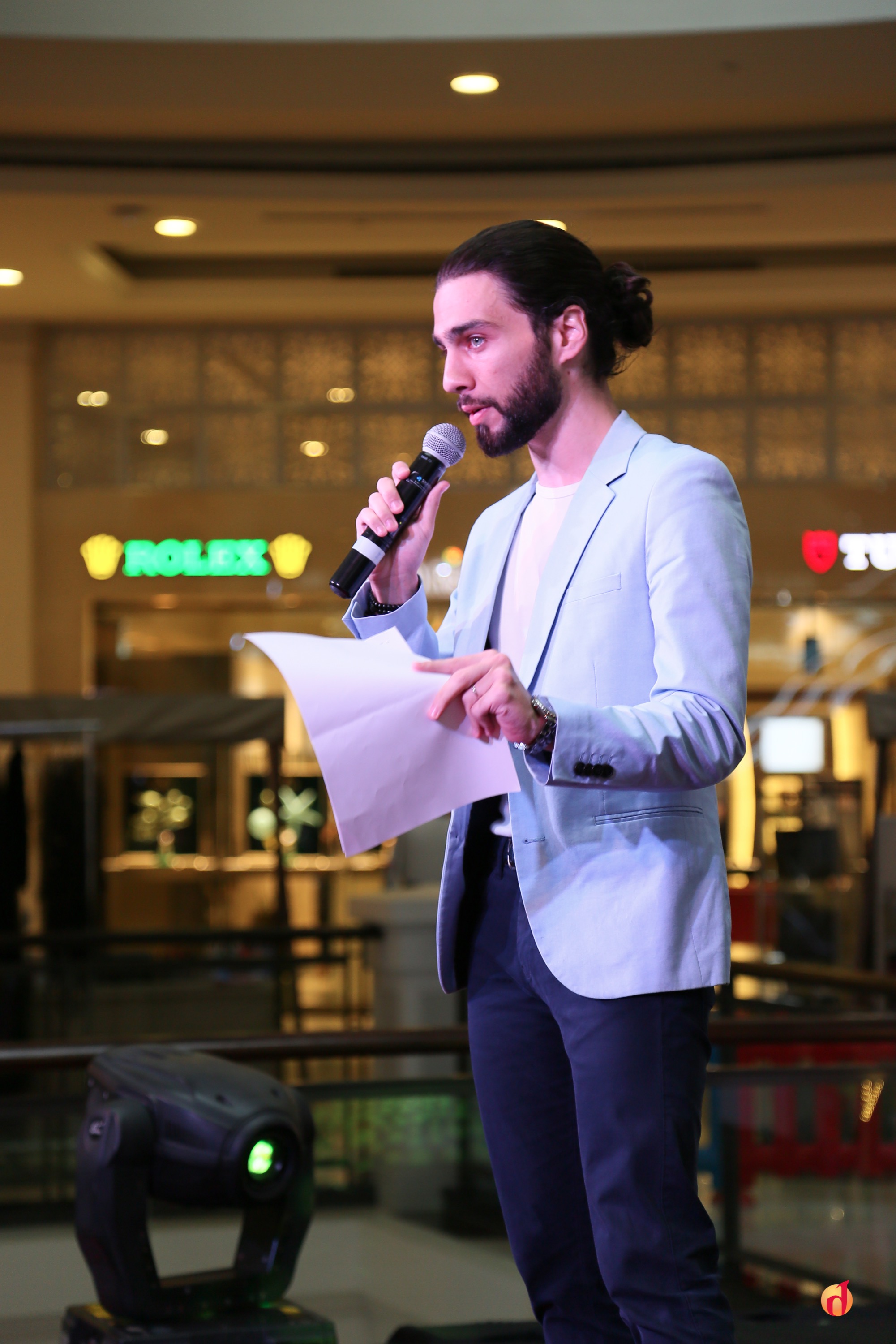 Multilingual Emcee/ DJ performance