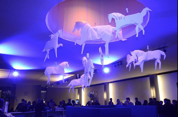 Origami Artist performance