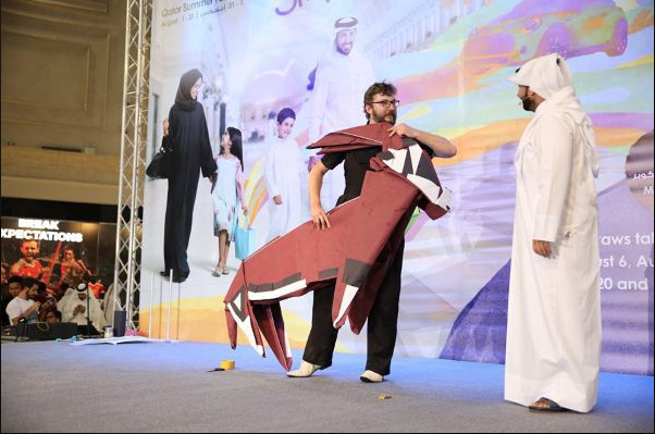 Origami Artist performance