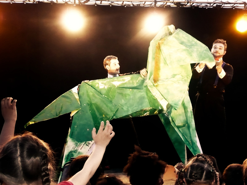 Origami Artist performance
