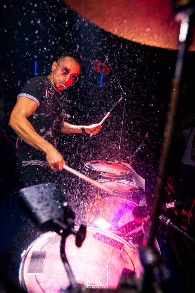 Percussionist performance