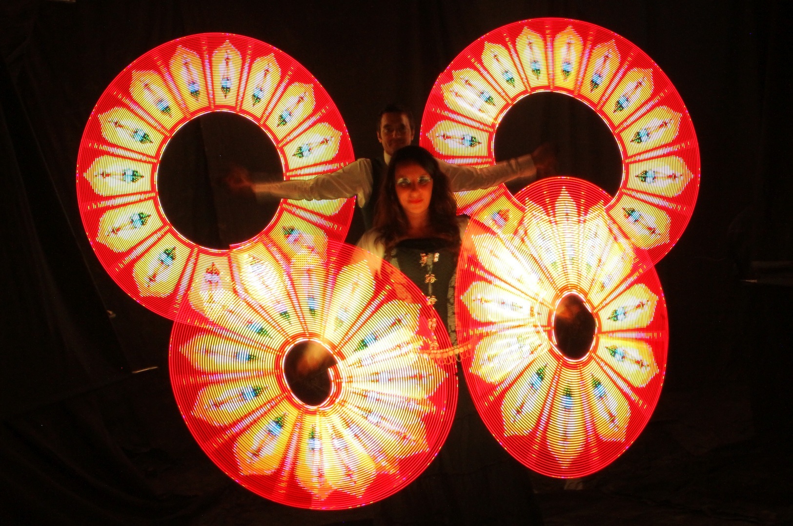 RAMADAN LED SHOW performance