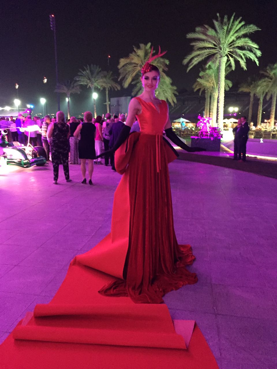 Red Carpet Lady