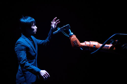 Robot Dance Act performance
