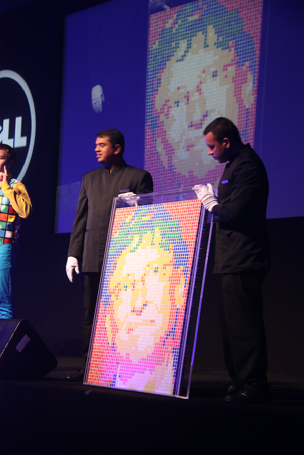 RUBIK'S CUBE SHOW performance