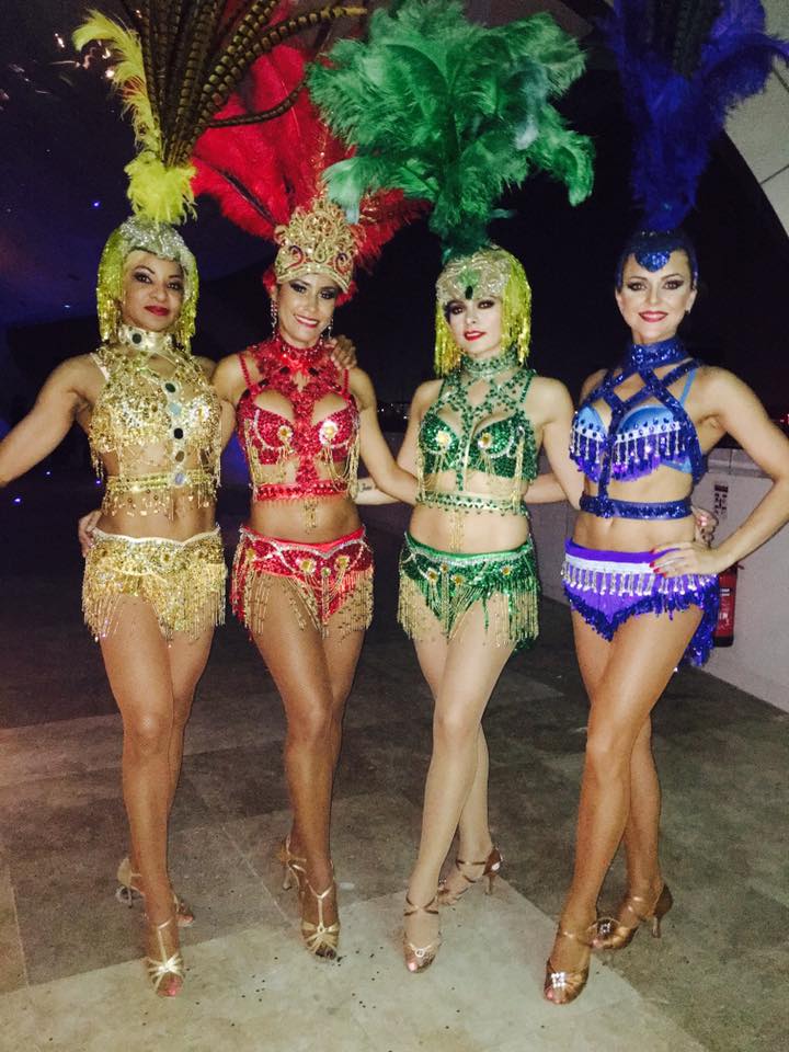 Samba dancers Dubai performance