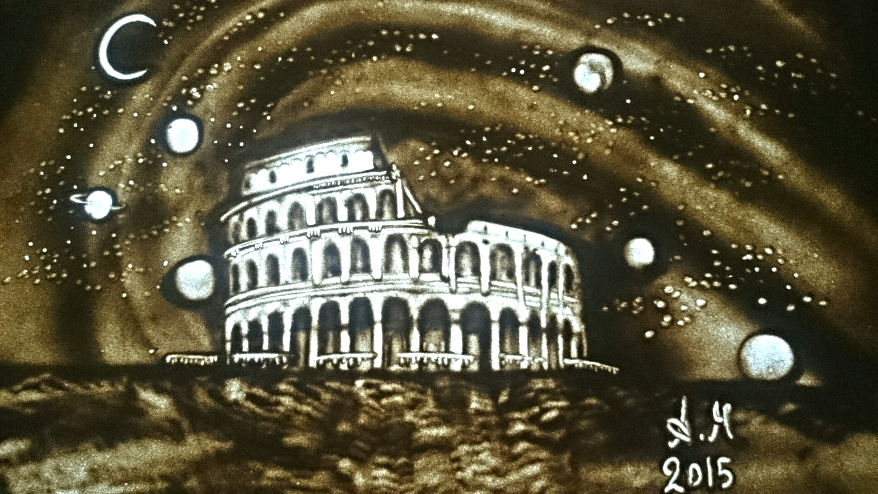 Sand Artist 2 performance