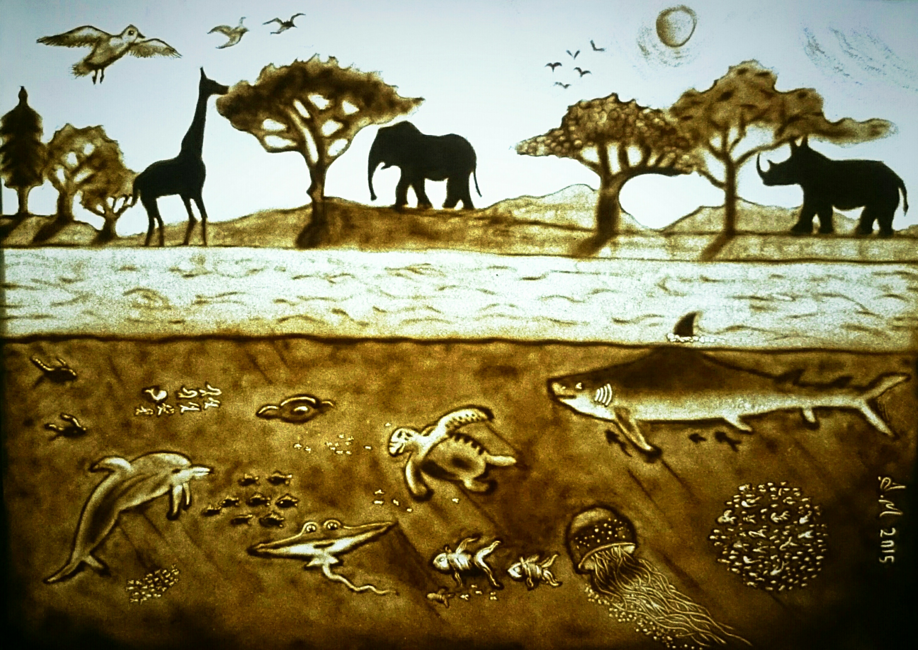 Sand Artist 2 performance
