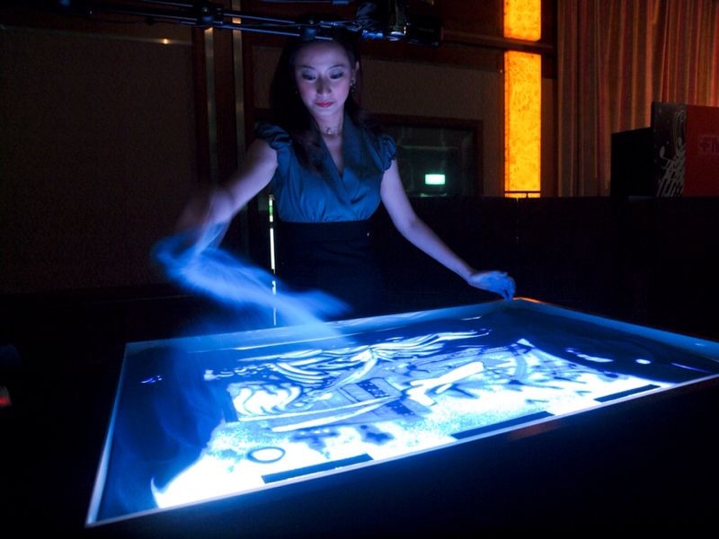 Sand Artist 3 performance