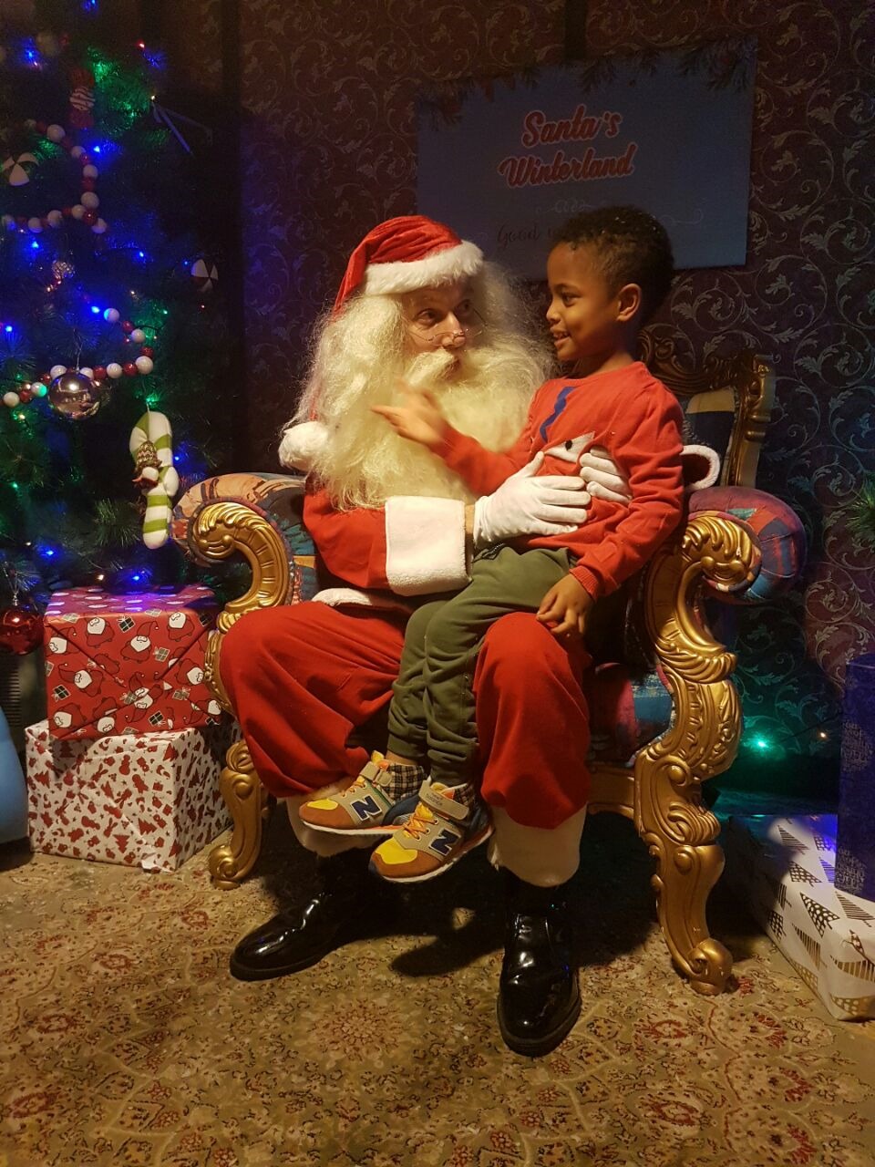 Santa Claus performance