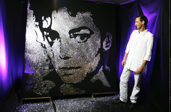 Speed Painting Show - Glue Glitter & UV performance