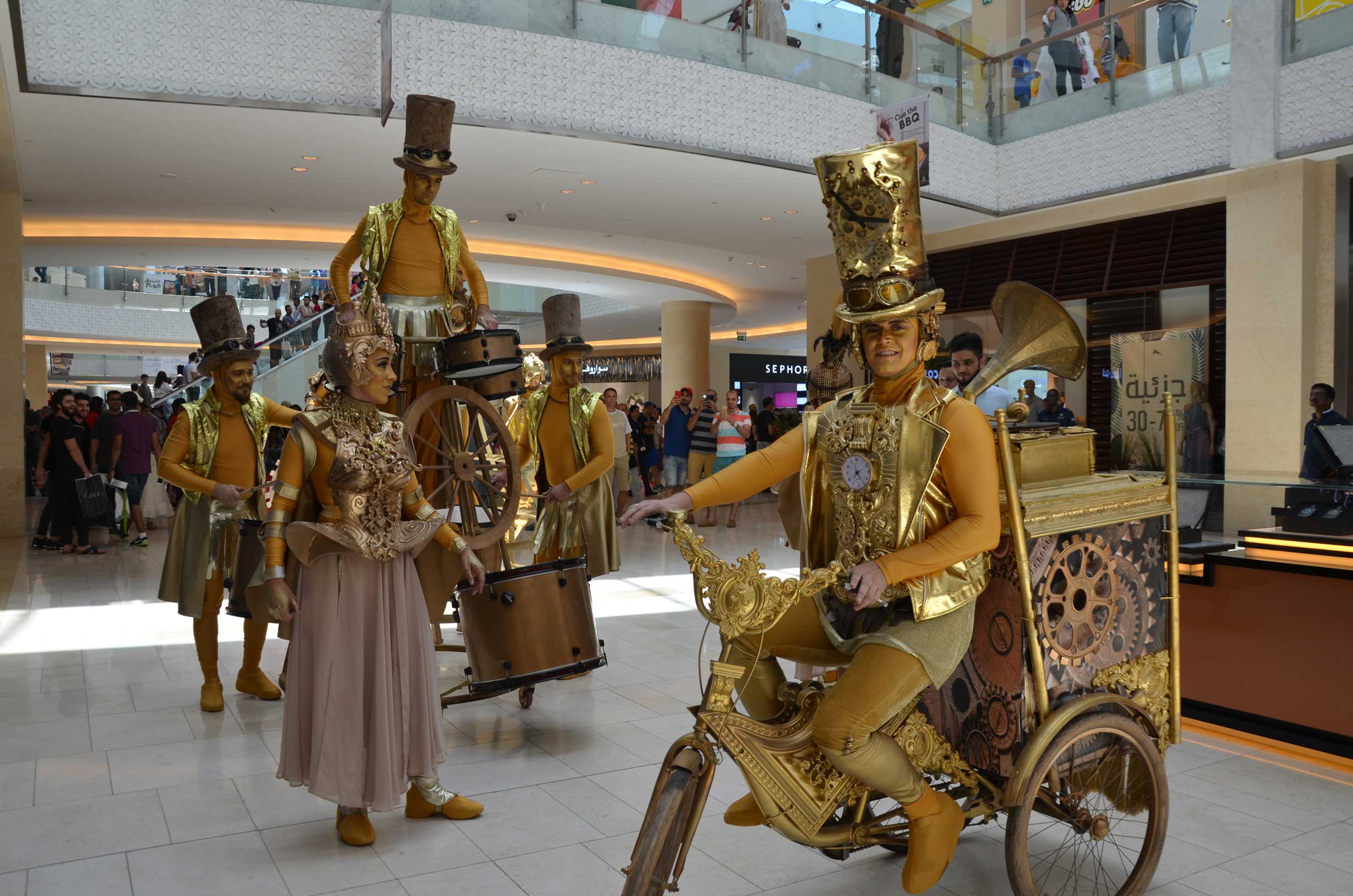Steampunk Gold Parade