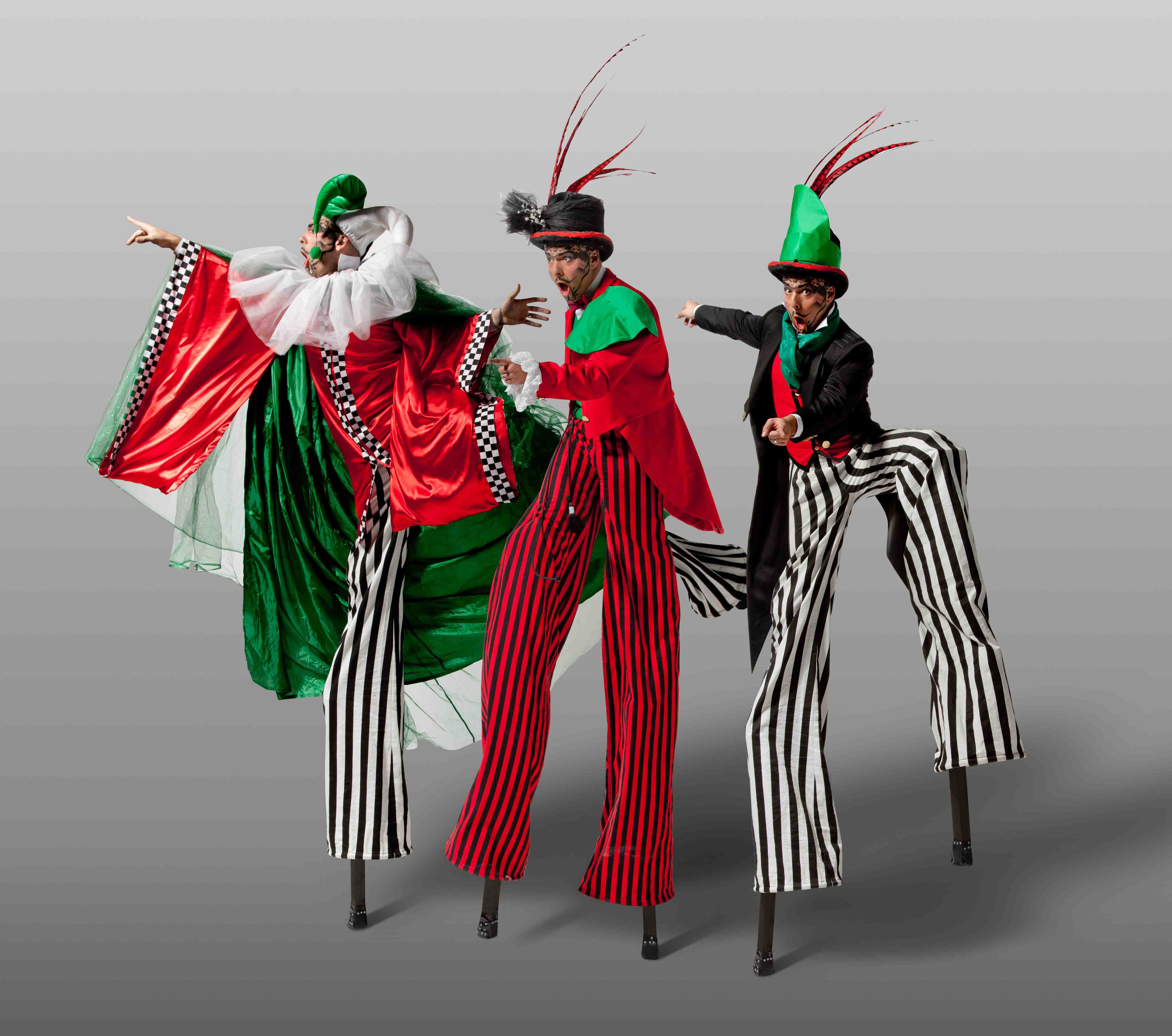 Stilt Walkers Dubai performance