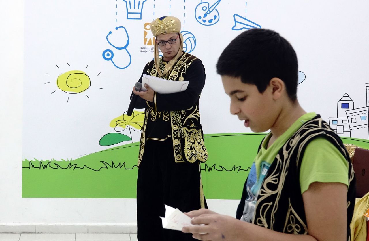 Story Telling Hakawati performance