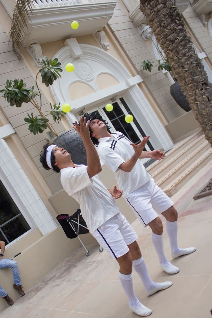 Tennis Juggling Show