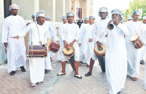 Traditional Arabic Drummers