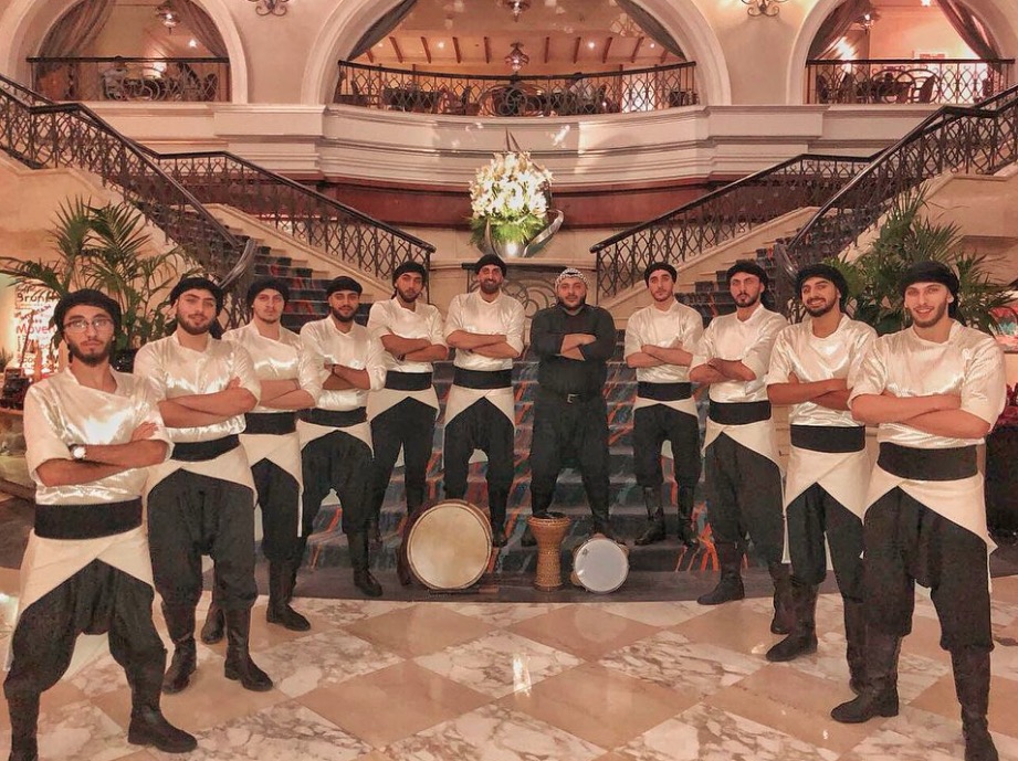Traditional Dabke Dancers performance
