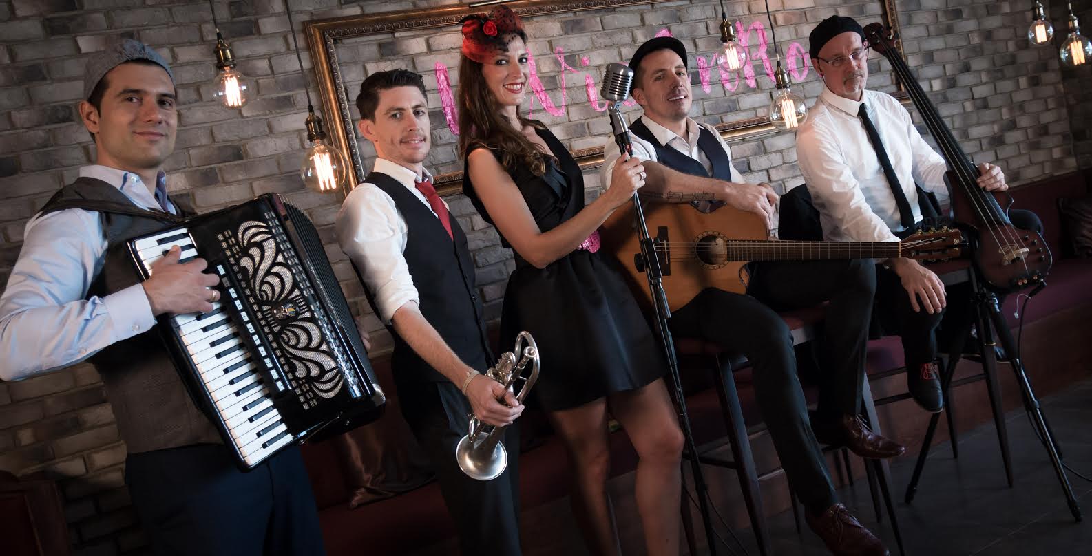 Traditional French Band performance