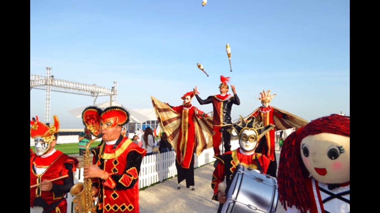 Venetian Parade performance