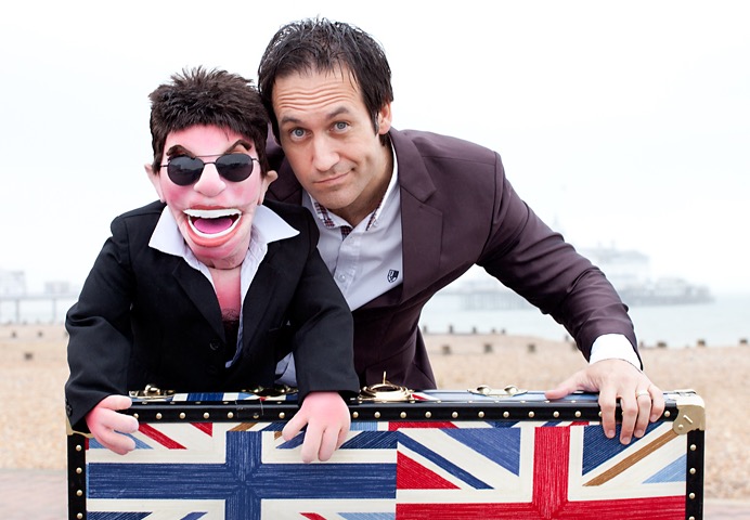 Ventriloquist performance