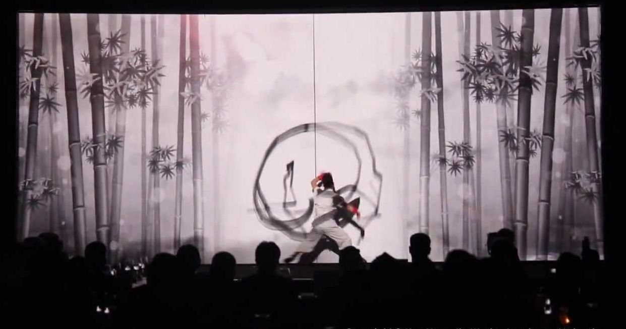 VIDEO PROJECTION DANCE performance