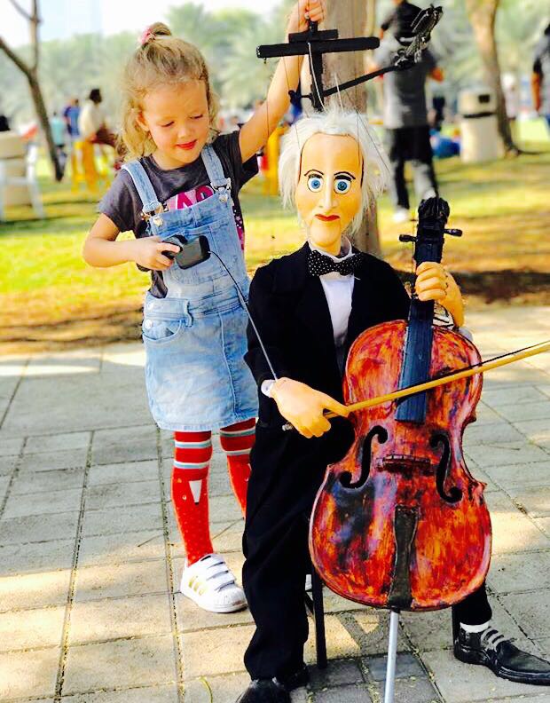 Violinist Puppet