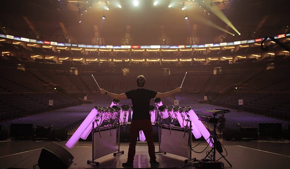 Visual DJ Drummer - Big Show Opener performance