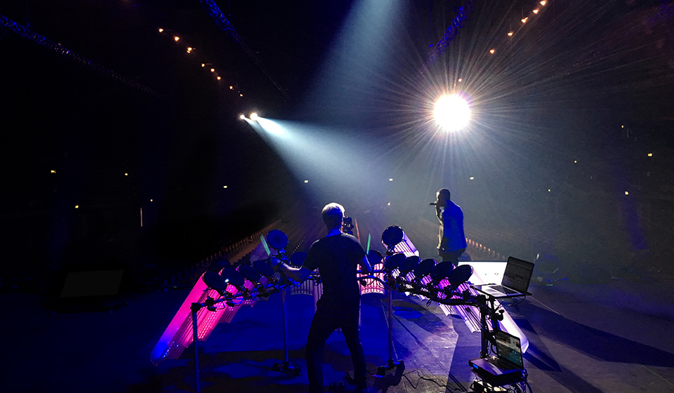 Visual DJ Drummer - Big Show Opener performance