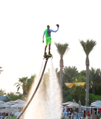 Water Flyboard performance