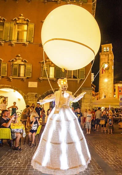 Full Moon Stilt Walkers