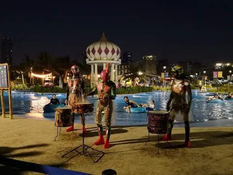 Water/ Paint Drummers
