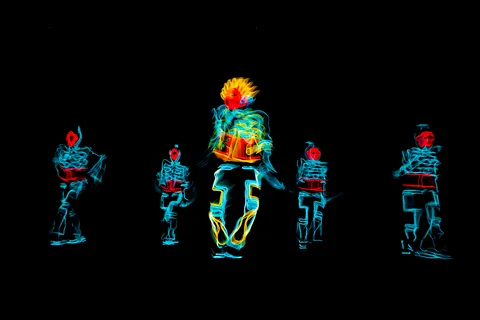 Oriental LED Dancers