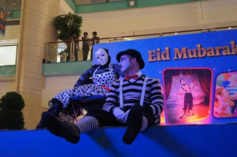 Mime Artist Stage Show