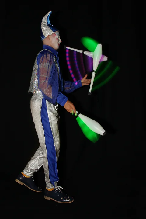 LED Performer and Juggler