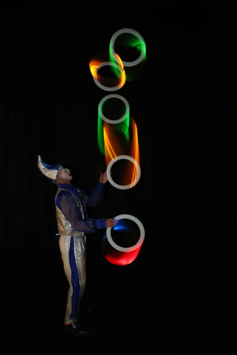 LED Performer and Juggler