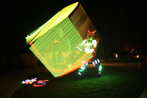 LED Performer and Juggler