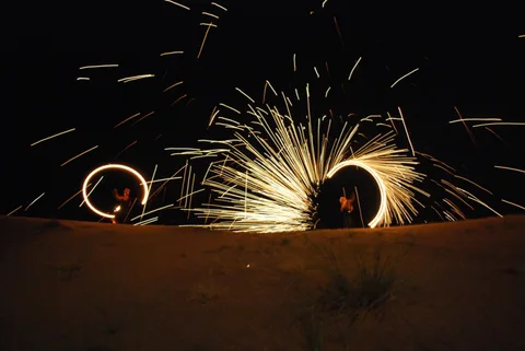 FIRE DANCERS