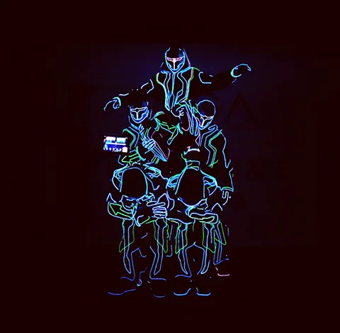 LED Tron Dancers