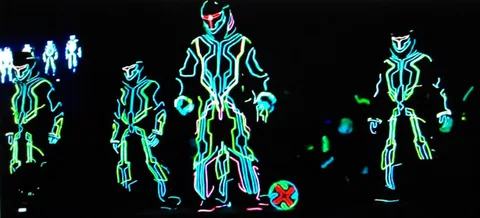 LED Tron Dancers