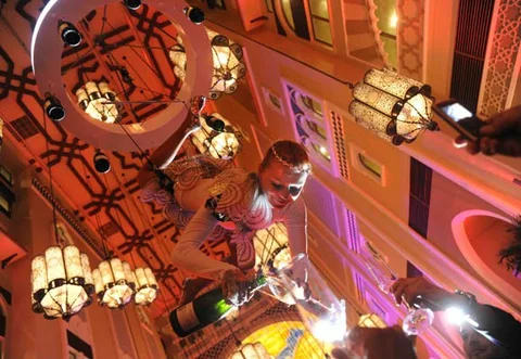 Champagne Chandelier