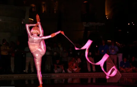 Ribbon Acrobats