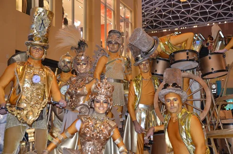 Steampunk Gold Parade