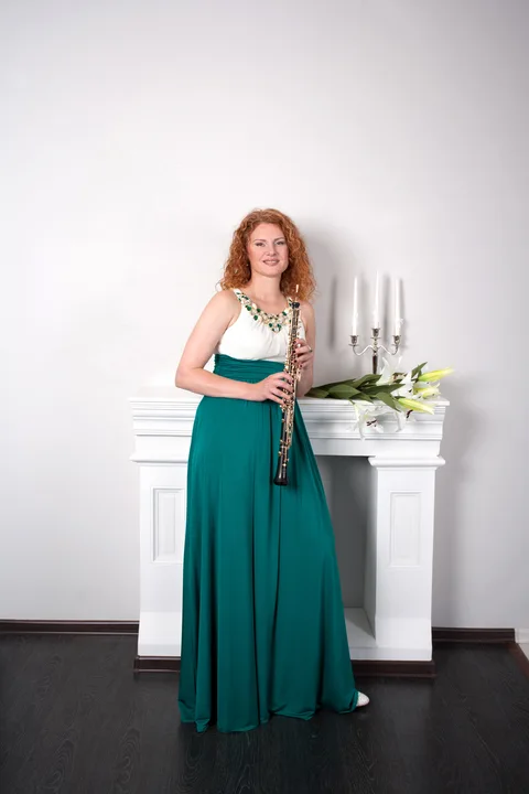 Female Oboe Player