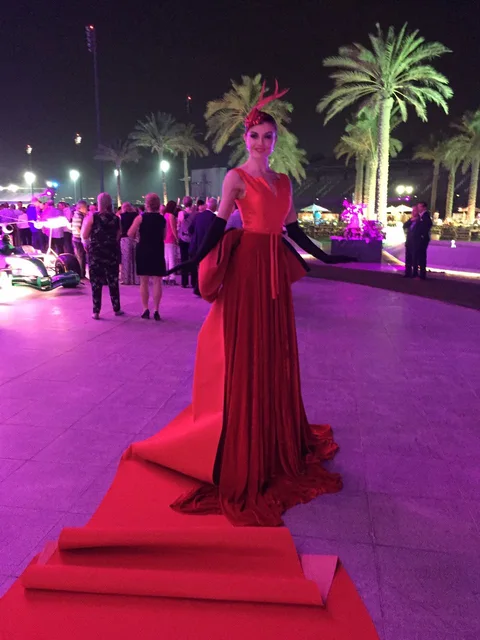 Red Carpet Lady