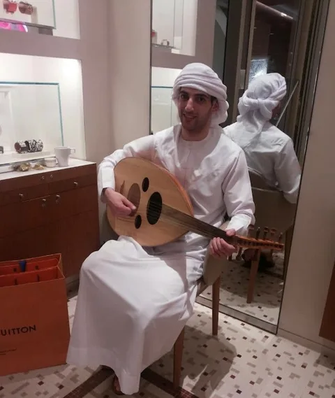 Oud Player & Arabic Band