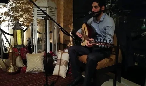 Oud Player & Arabic Band