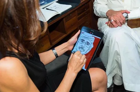 Lady Caricaturist