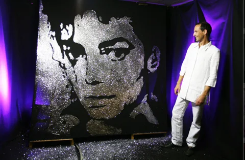 Speed Painting Show - Glue Glitter & UV