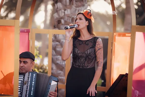 French Jazz Singer
