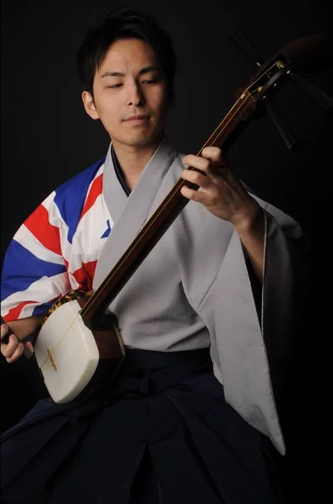 Tsugaru Shamisen Player